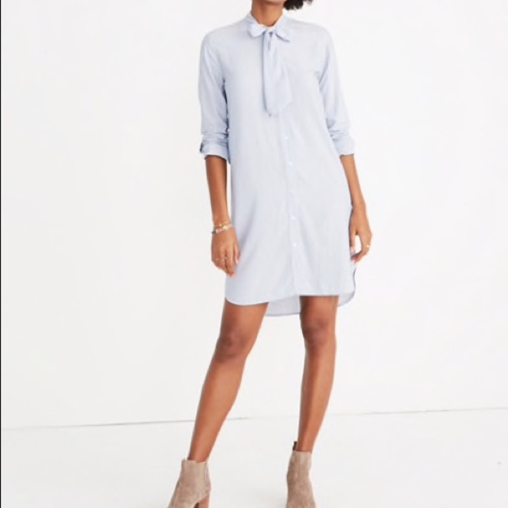 NWOT Madewell Silver Bell Dress - XXS